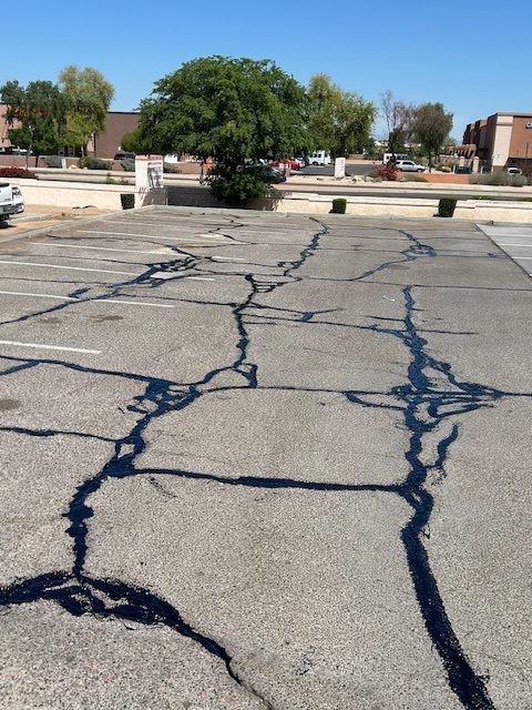 Arizonas Crack Sealing Parking Professionals