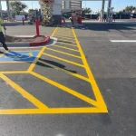 ADA and bollard installation