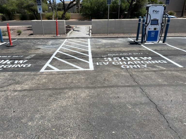 EV Charging Station Signage